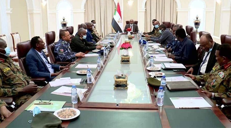 ⭕ رئيس حركة العدل و المساواة السودانية يشهد إجتماع المجلس الاعلي المشترك للترتيبات الأمنية
